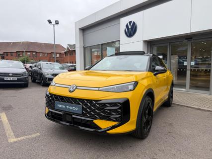 Used ~ Volkswagen T-Roc 1.5 eTSI MHEV R-Line SUV 5dr Petrol Hybrid DSG Euro 6 (s/s) (150 ps) at Martins Group