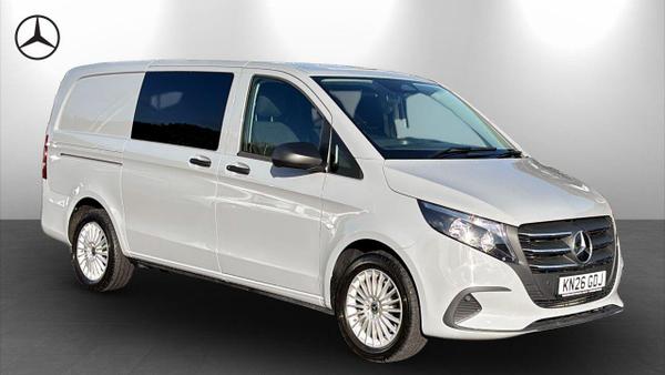 Used 2026 Mercedes-Benz Vito 2.0 119 CDI SELECT Crew Van G-Tronic RWD L2 Euro 6 (s/s) 5dr Alpine Grey at MBNI Truck & Van