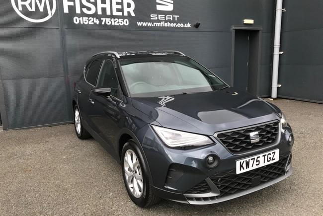 Used 2025 SEAT Arona 1.0 TSI FR DSG Euro 6 (s/s) 5dr Grey at RM Fisher