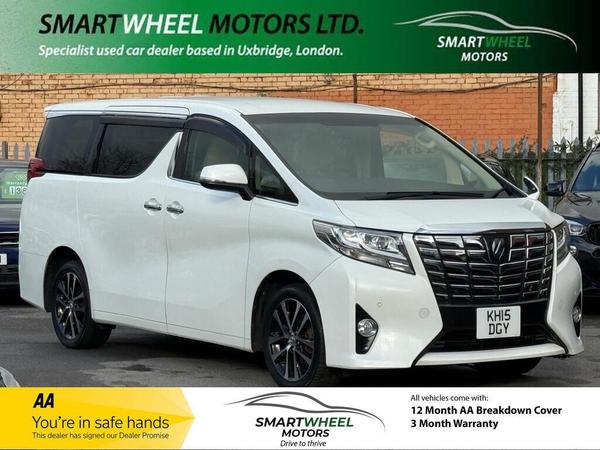 Used 2015 Toyota Alphard 2.5 Auto Limited Edition 7 Seats Euro6 £13,840 ...
