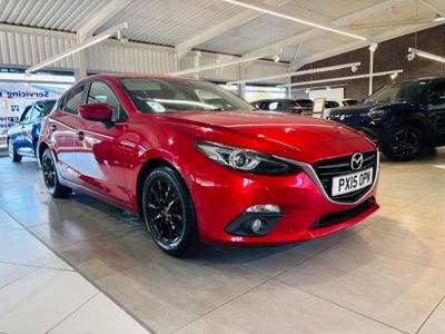 Used 2015 Mazda Mazda3 2.0 SKYACTIV-G SE-L Nav Euro 5 (s/s) 5dr at Focus Motor Store