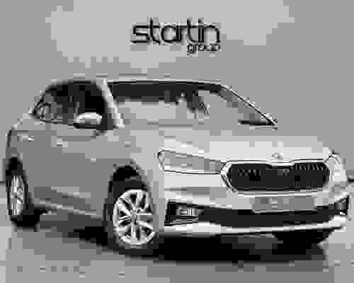 ŠKODA Fabia 1.0 TSI (95ps) SE Comfort 5-Dr Hatchback Brilliant Silver at Startin Group