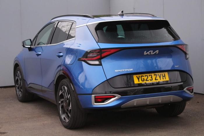 Kia Sportage 1.6 T-GDi ISG PHEV GT-LINE S in Blue Flame With Black Roof  £38,495