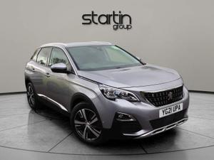 Used 2021 Peugeot 3008 1.2 PureTech Allure EAT Euro 6 (s/s) 5dr at Startin Group