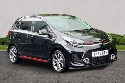 Used 2023 Kia Picanto 1.0 DPi ISG GT-LINE Midnight Black at Kia Motors UK