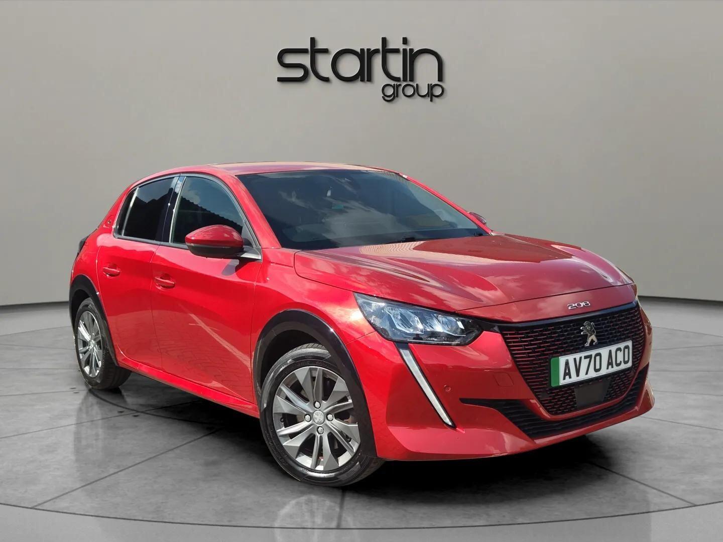 PEUGEOT 208 50KWH ALLURE AUTO 5DR ELECTRIC 47,859 MILES AUTOMATIC AV70ACO CASH 8,999 FINANCE...