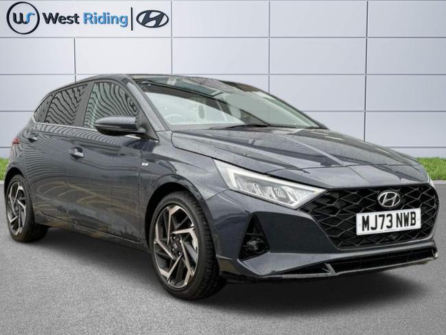 Used 2023 Hyundai i20 1.0 T-GDi Ultimate Euro 6 (s/s) 5dr Grey at West Riding