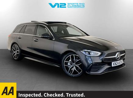 2024 MERCEDES C CLASS 2.0 C300DH MHEV AMG LINE PREMIUM PLUS ESTATE 5DR DIESEL HYBRID G... photo