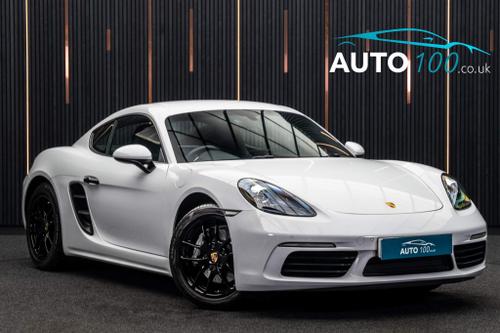 Used 2022 Porsche 718 Cayman 2.0T PDK Euro 6 (s/s) 2dr White at Auto100