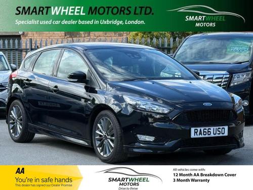 2017 FORD FOCUS 1.5T ECOBOOST ST LINE AUTO EURO 6 S S 5DR PETROL 28,000... photo