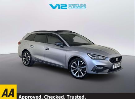 2021 seat leon 1.4 ehybrid 12.8kwh fr sport estate 5dr petrol plug-in hybrid dsg euro 6 (s/s) (204 ps) worksop price: £9,995... photo