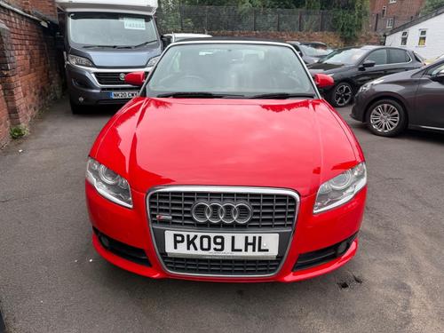 2009 AUDI CABRIOLET 2.0 TDI S LINE 2DR DIESEL 112,000 MILES MANUAL ONLY 2,950 VIEW... photo