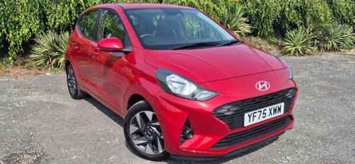 Used 2025 Hyundai i10 1.0 Advance Auto Euro 6 (s/s) 5dr Red at Staceys Motors