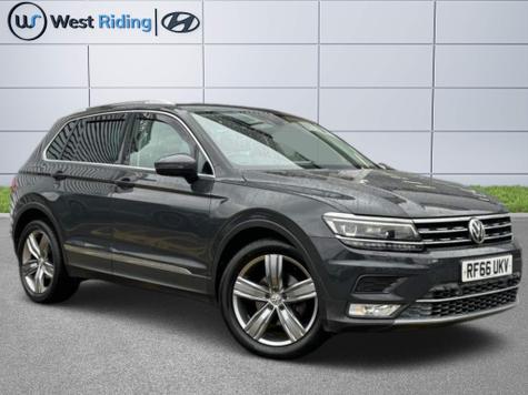 Used 2016 Volkswagen Tiguan 2.0 TDI BlueMotion Tech SEL DSG 4Motion Euro 6 (s/s) 5dr at West Riding Hyundai
