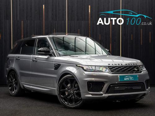 Used 2021 Land Rover Range Rover Sport 3.0 D300 MHEV Autobiography Dynamic Auto 4WD Euro 6 (s/s) 5dr Grey at Auto100