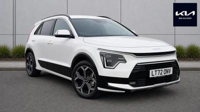 Used 2022 Kia Niro 1.6 GDi HEV 3 White Pearl at Kia Motors UK