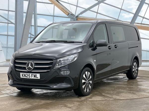 Used 2025 Mercedes-Benz Vito 2.0 119 CDI SELECT Crew Van G-Tronic RWD L3 Euro 6 (s/s) 5dr Obsidian Black at MBNI Truck & Van