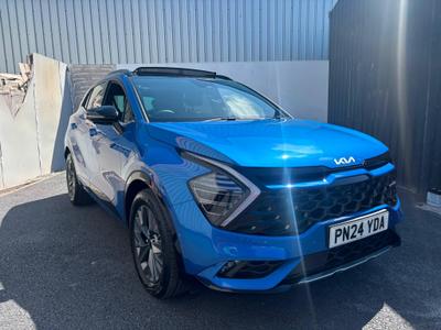 Used 2024 Kia Sportage 1.6 T-GDi ISG HEV GT-LINE S Blue Flame at Kia Motors UK