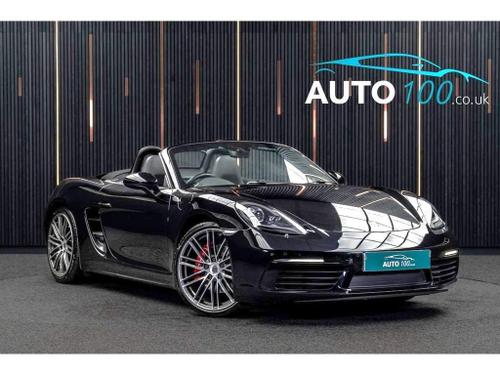 Used 2017 Porsche 718 Boxster 2.5T S PDK Euro 6 (s/s) 2dr Black at Auto100