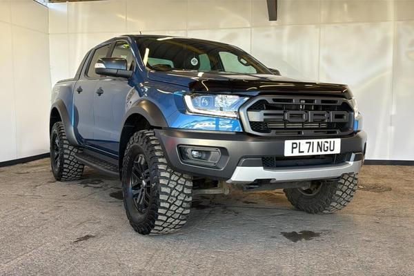 Used 2021 Ford RANGER 2.0 EcoBlue Raptor Pickup Double Cab 4dr Diesel Auto 4WD Euro 6 (s/s) (213 ps) at Otter Vale Motors