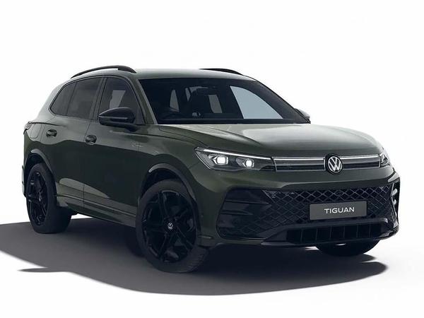 Used ~ Volkswagen Tiguan 2.0 TSI Black Edition DSG 4Motion Euro 6 (s/s) 5dr Cipressino Green at Martins Group