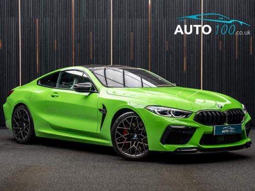 Used 2021 BMW M8 4.4i V8 Competition Steptronic 4WD Euro 6 (s/s) 2dr Green at Auto100