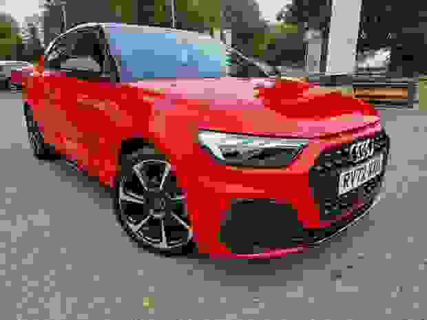 Used 2022 Audi A1 1.5 TFSI 35 Black Edition Sportback S Tronic Euro 6 (s/s) 5dr Red at Duckworth Motor Group