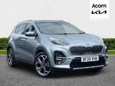 Used 2020 Kia Sportage 1.6 T-GDi GT-LINE Lunar Silver at Kia Motors UK