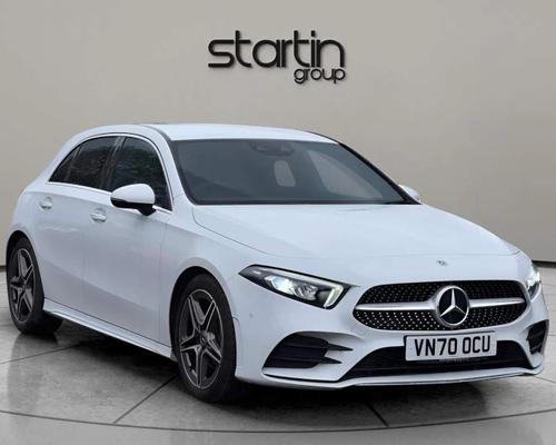 Mercedes-Benz A Class 1.3 A200 AMG Line (Premium 2) 7G-DCT Euro 6 (s/s) 5dr at Startin Group