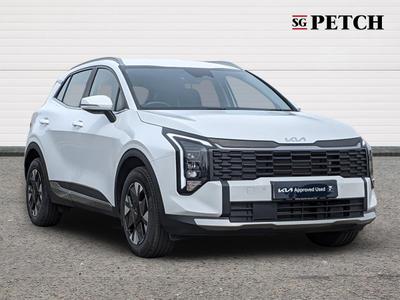 Used 2025 Kia Sportage 1.6 T-GDi HEV PURE Fusion White at Kia Motors UK