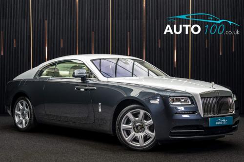 Used 2014 Rolls-Royce Wraith 6.6 V12 Auto Euro 6 2dr Blue at Auto100