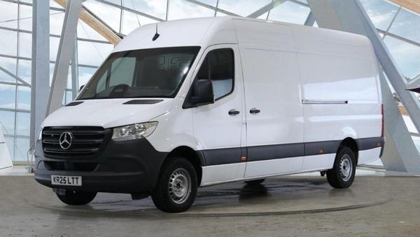 Used 2025 Mercedes-Benz Sprinter 2.0 315 CDI PRO G-Tronic RWD L3 H2 Euro 6 (s/s) 5dr White at MBNI Truck & Van