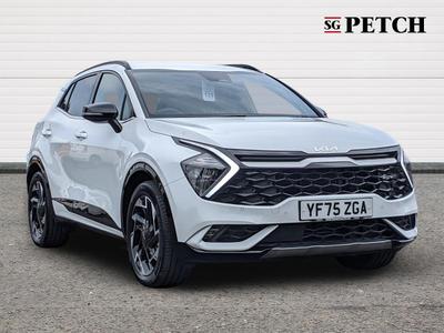 Used 2025 Kia Sportage 1.6 T-GDi PHEV GT-LINE Fusion White at Kia Motors UK