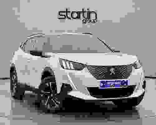 Peugeot E-2008 50kWh GT Auto 5dr (7kW Charger) White at Startin Group