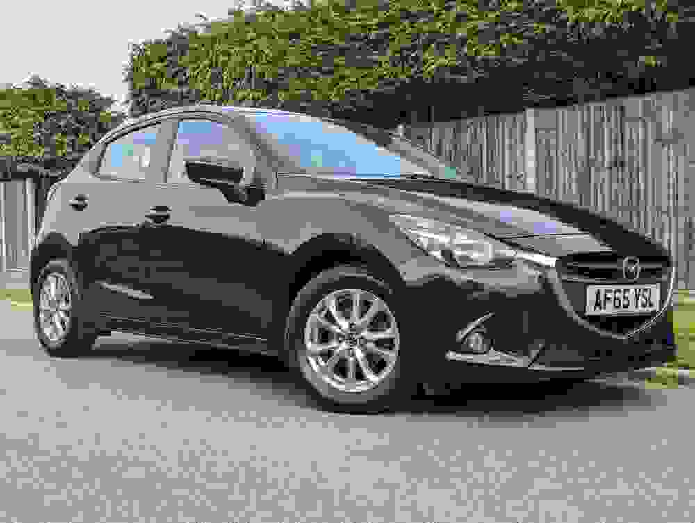 Used 2015 Mazda Mazda2 1.5 SKYACTIV-G SE-L Euro 6 (s/s) 5dr Black at Donalds Group