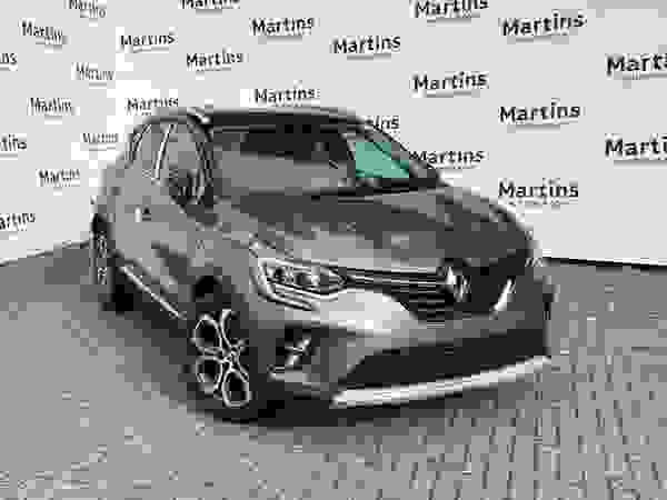 Used ~ Renault Captur Techno E-TECH Hybrid 145 Auto MY22 oyster grey with diamond black roof at Martins Group