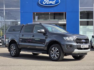 Used 2019 Ford Ranger 2.0 EcoBlue Wildtrak Auto 4WD Euro 6 (s/s) 4dr at Islington Motor Group