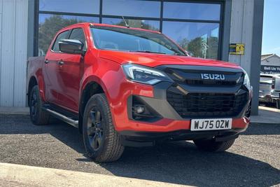 Used 2025 Isuzu D-MAX 1.9 TD V-Cross Pickup Double Cab 4dr Diesel Auto 4WD Euro 6 (s/s) (164 ps) VALENCIA ORANGE at Dack Vans