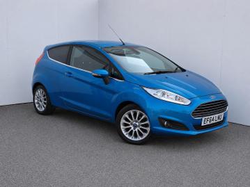 Used 2014 Ford Fiesta 1.0T EcoBoost Titanium X Hatchback 3dr Petrol Powershift Euro 5 (100 ps) Blue at Islington Motor Group
