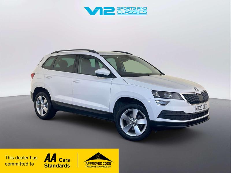 White 2020 Skoda Karoq Estate Front-wheel drive Manual