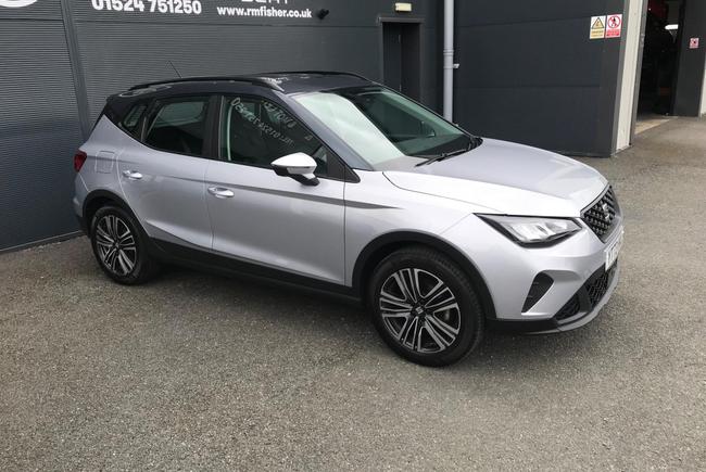 Used 2023 SEAT Arona 1.0 TSI EVO SE Technology Euro 6 (s/s) 5dr Silver at RM Fisher