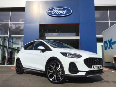 Used 2022 Ford Fiesta 1.0T EcoBoost MHEV Active X Edition Euro 6 (s/s) 5dr at Islington Motor Group