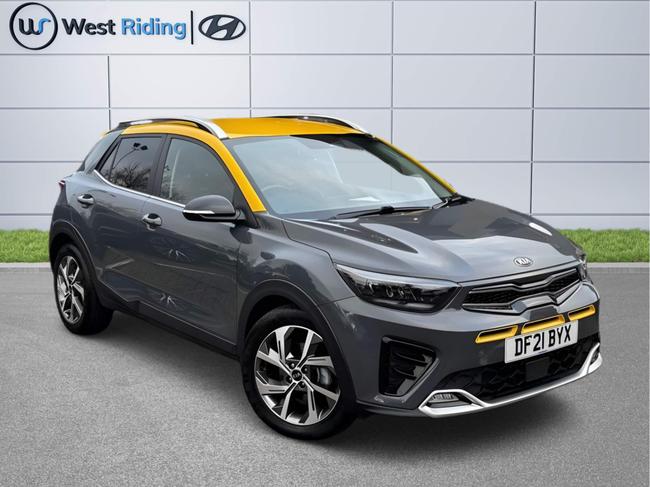 Used 2021 Kia Stonic 1.0 T-GDi MHEV GT-Line S DCT Euro 6 (s/s) 5dr Grey at West Riding