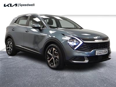 Used 2023 Kia Sportage 1.6 T-GDi ISG 3 Yuka Steel Gray at Kia Motors UK