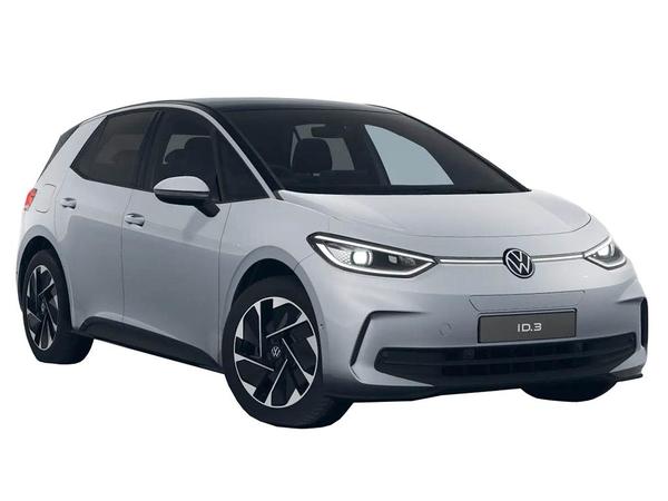 Used ~ Volkswagen ID.3 Pro 59kWh Match Auto 5dr Scale Silver with Solid Black Roof at Martins Group