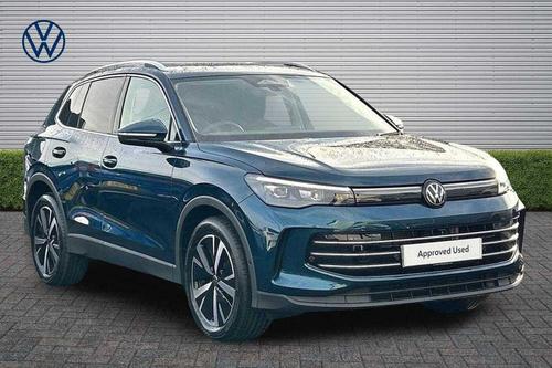 Used 2026 Volkswagen Tiguan 1.5 eTSI MHEV Elegance DSG Euro 6 (s/s) 5dr Blue at Sinclair Volkswagen