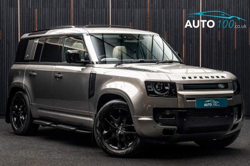 Used 2021 Land Rover Defender 110 3.0 D250 MHEV XS Edition Auto 4WD Euro 6 (s/s) 5dr Silver at Auto100