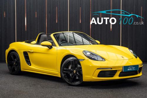 Used 2019 Porsche 718 Boxster 2.0T PDK Euro 6 (s/s) 2dr Yellow at Auto100