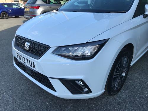 2023 SEAT Ibiza 1.0 TSI 110 FR Sport 5dr DSG £18,848 5,573 miles WHITE