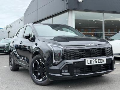 Used 2025 Kia Sportage 1.6 T-GDi DCT GT-LINE S Phantom Black at Kia Motors UK